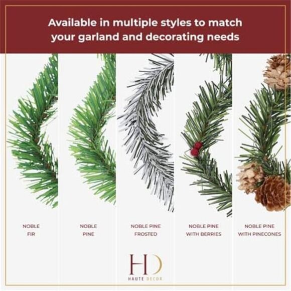 Garland Ties™, 20 Pack 14 inches (Noble Fir) - Picture 5 of 6